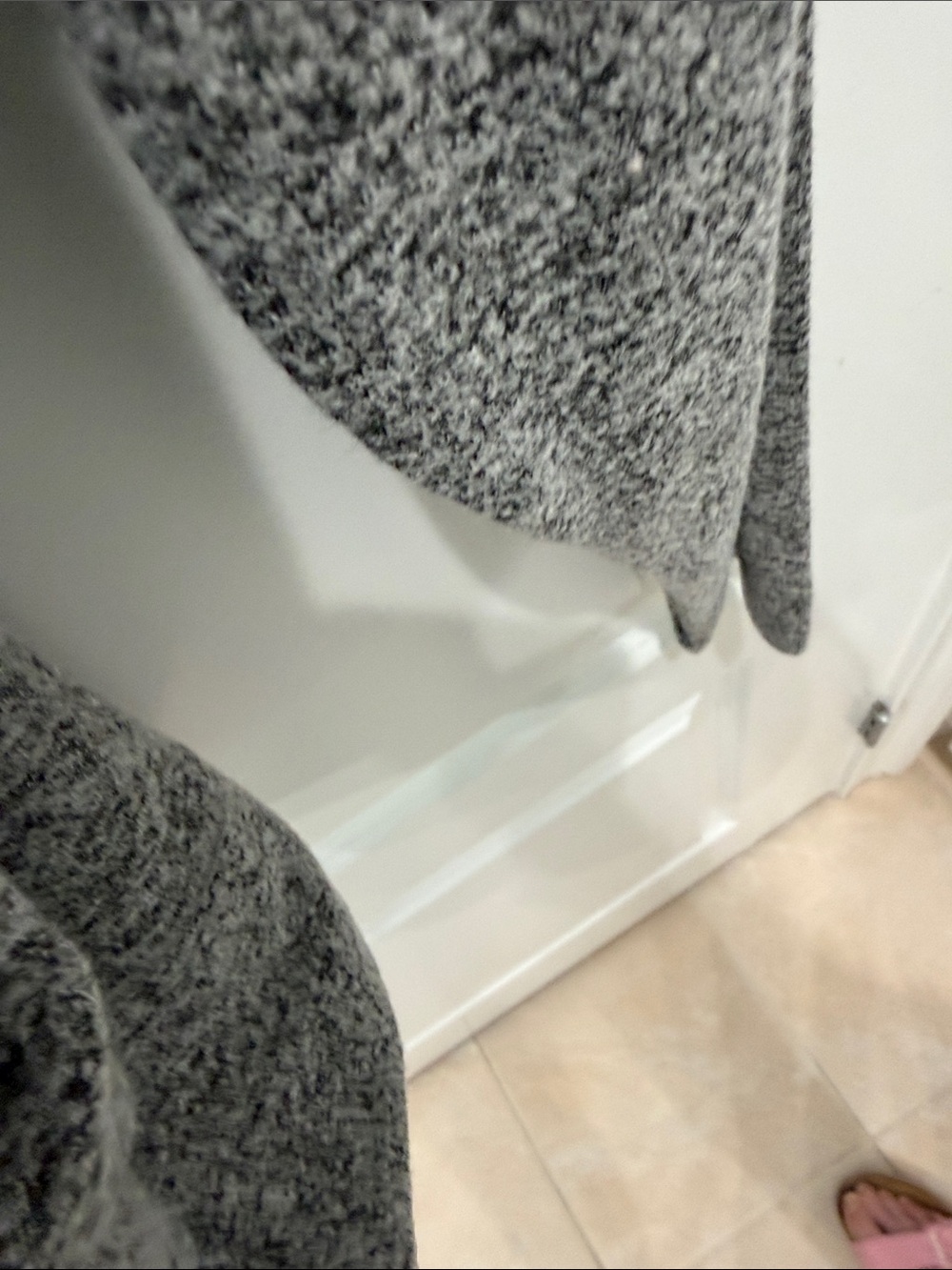 Lucky Brand Gray Heather Crewneck Sweater - Picture 3 of 5